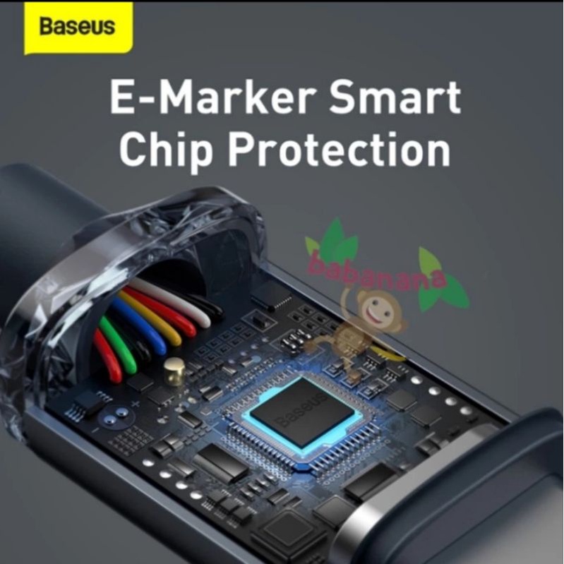 Kabel data Type-C to Type-C 100W Fast Charging Cable 1.2 Meter Hitam