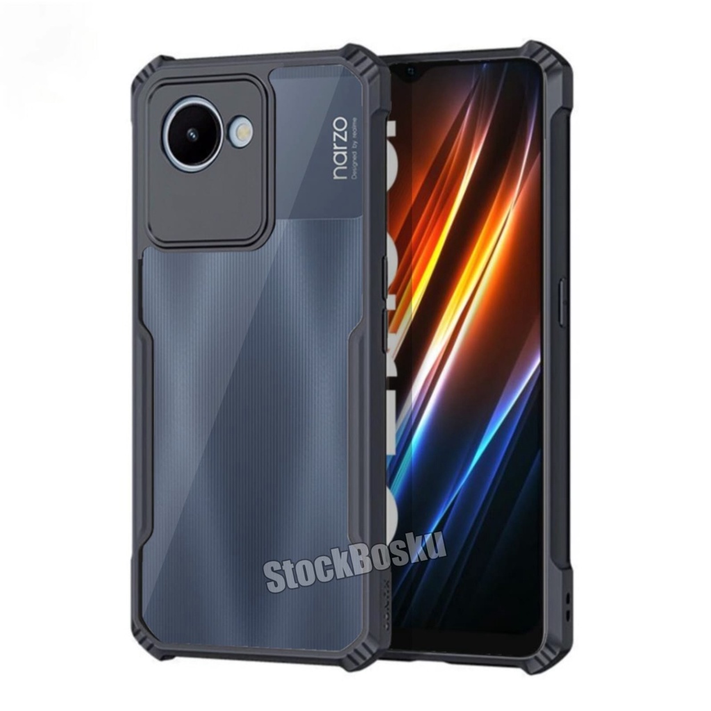 S/P- Case Realme C33 / C30 / 50i Prime / 8i / Narzo 50 5G  / C31 / 9 / C35 / 9 Pro / 9 Pro+ / Narzo 50A Prime / Narzo 50 / 9i Terbaru Hard Case Shockproof Fusion Armor Transparant Casing Handphone