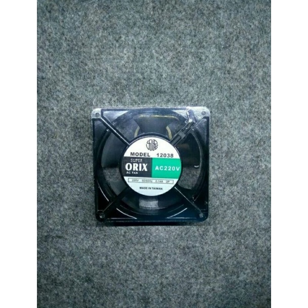 fan orix 12cm ac 220v ball bering kipas ac