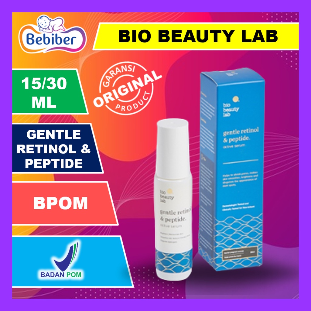 Jual BIO BEAUTY LAB GENTLE RETINOL & PEPTIDE 15ML 30ML Shopee Indonesia