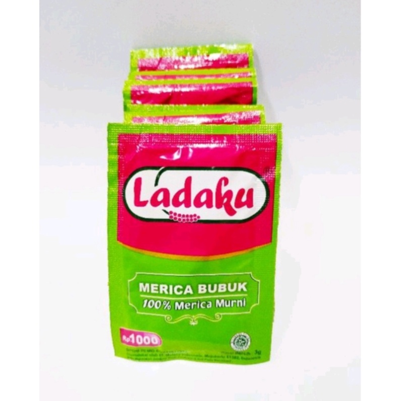 

Ladaku Merica Bubuk 1 renceng isi 12 sachet