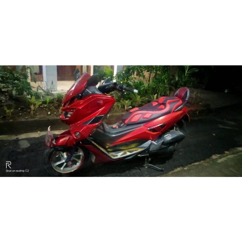 Jok Modifikasi Aerox 155 Jok Custom Yamaha aerox 155 Model Retro Predator