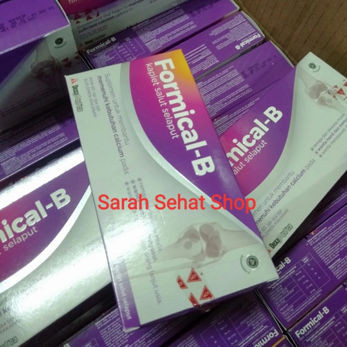 Jual FORMICAL B BOX 30 KAPLET | Shopee Indonesia