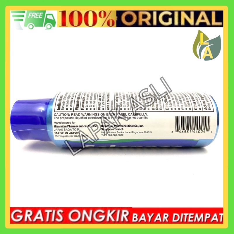 Salonpas Jet Spray 118 ml Import Singapore