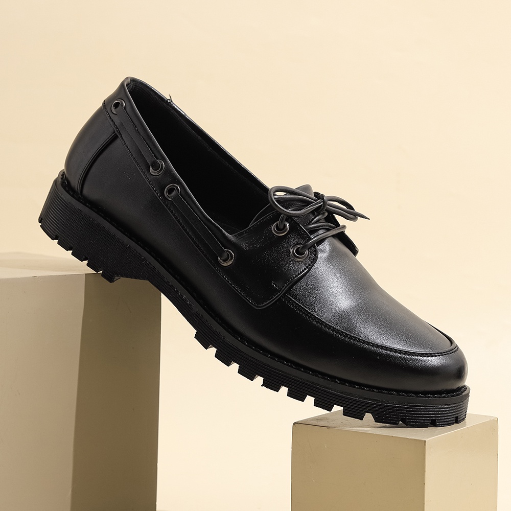 LUNA BLACK |MNM x Lvnatica| Sepatu Pantofel Wanita Formal/Kantor Sepatu Oxford Docmart ORI