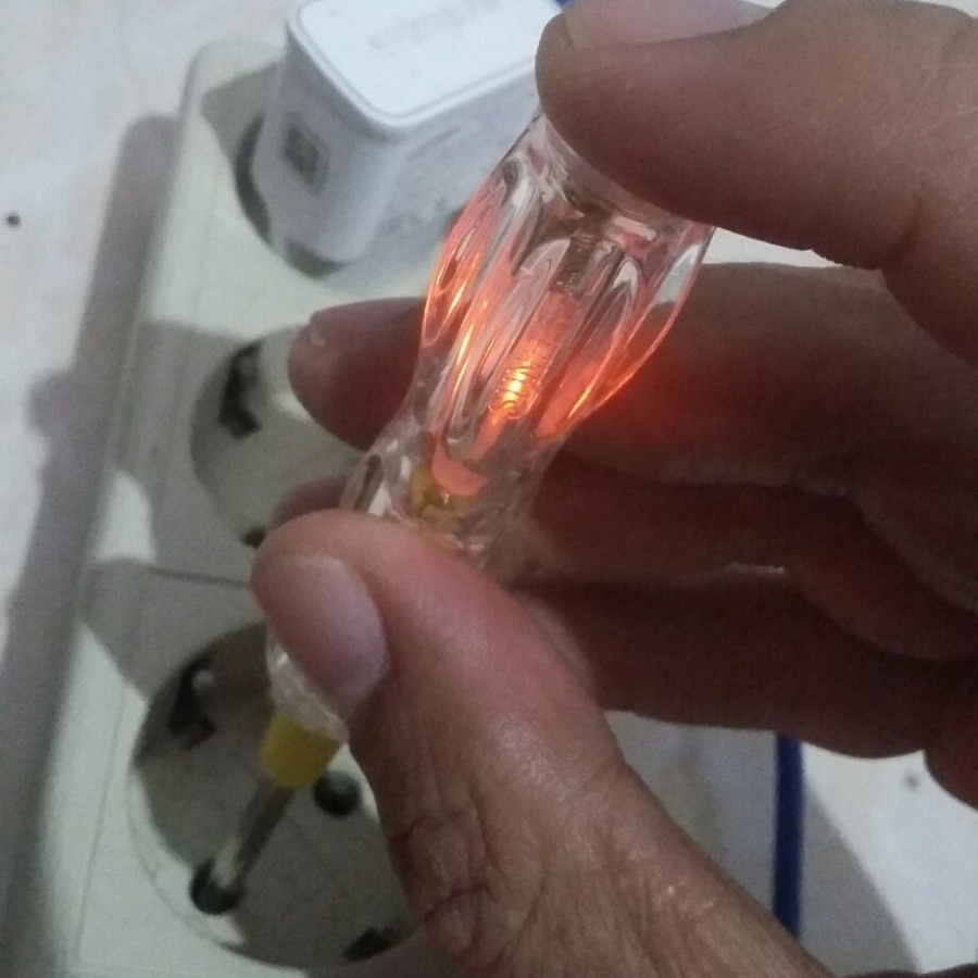 Obeng Tespen Bolak Balik +/- multifungsi SUNFREE test pen FTP 106 SNI