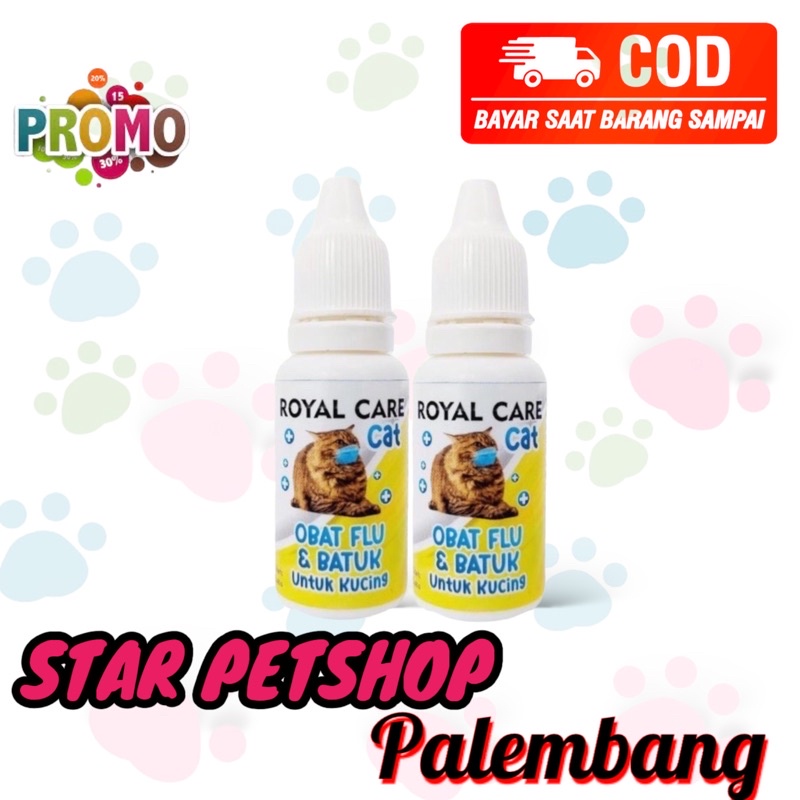 Obat Flu dan Batuk Kucing ROYAL CARE 10ml