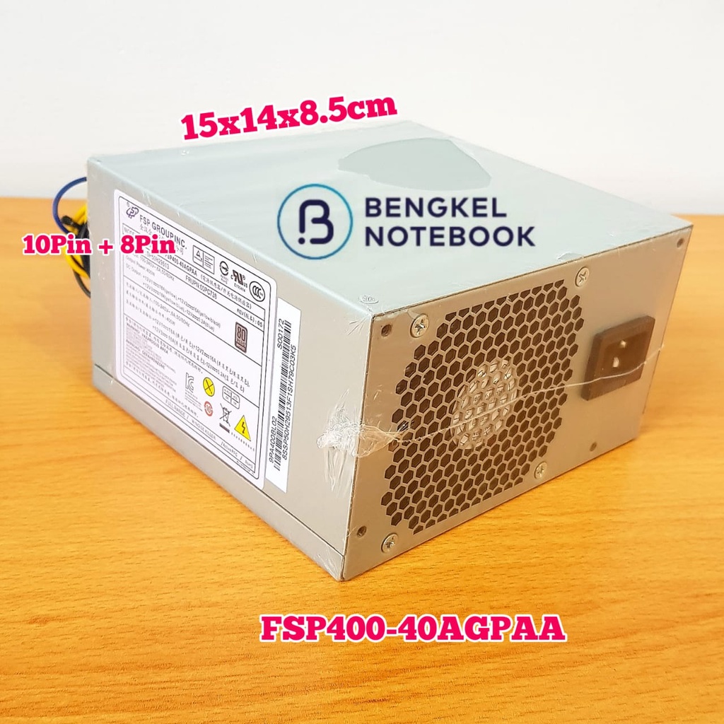 Power Supply PC FSP400-40AGPAA SP50H29513 00PC738 Max 400W SP50H29513 00PC738 PCE026 10pin+8pin+4pin