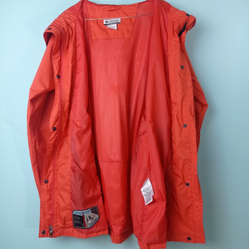 columbia omnitech jaket outdoor waterproof