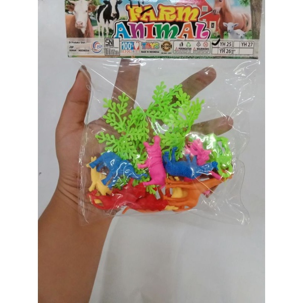 YH 25 - MAINAN ANAK FARM ANIMAL HEWAN TERNAK