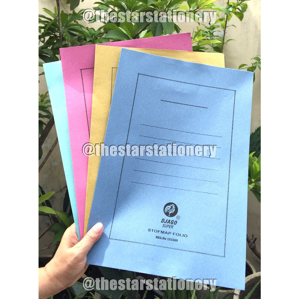 

Stopmap Kertas Folio Djago / Map Kertas ( 1 Pack isi 50 Lembar )