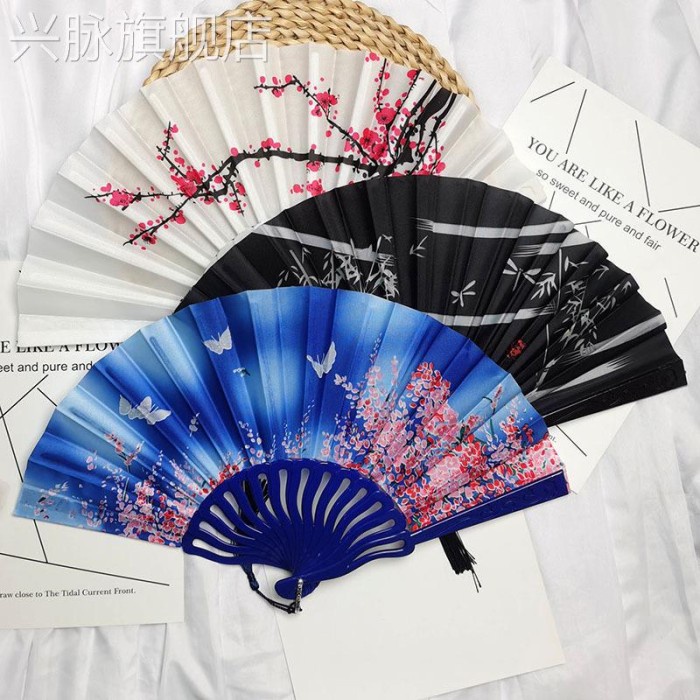 Kipas Sakura Merah Kipas Menari Jepang Geisha Oleh Oleh Japan China Dancing Fan Murah