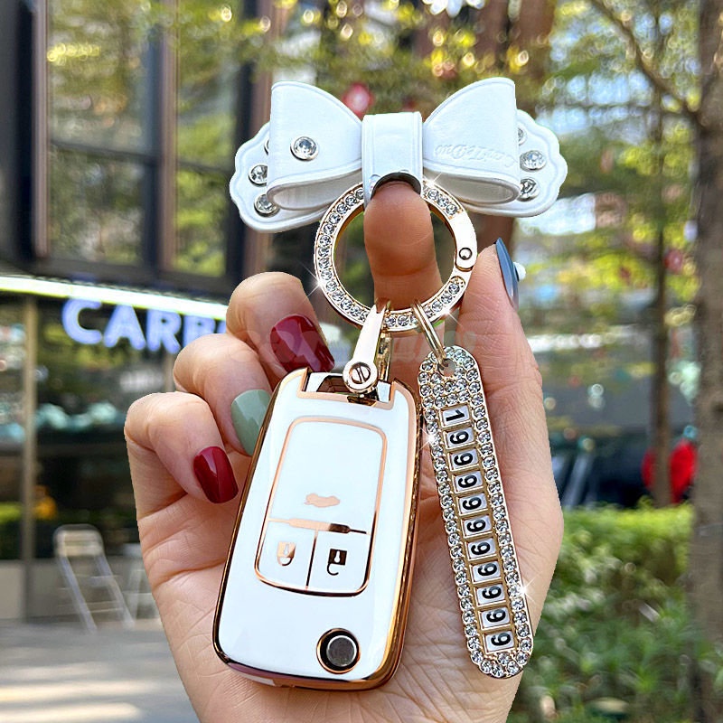 Casing Kunci Mobil Model Flip Bahan TPU Untuk Chevrolet Covoz Cruze Chevrolet Cruze Aveo Trax Sail Malibu Captiva Opel Vx