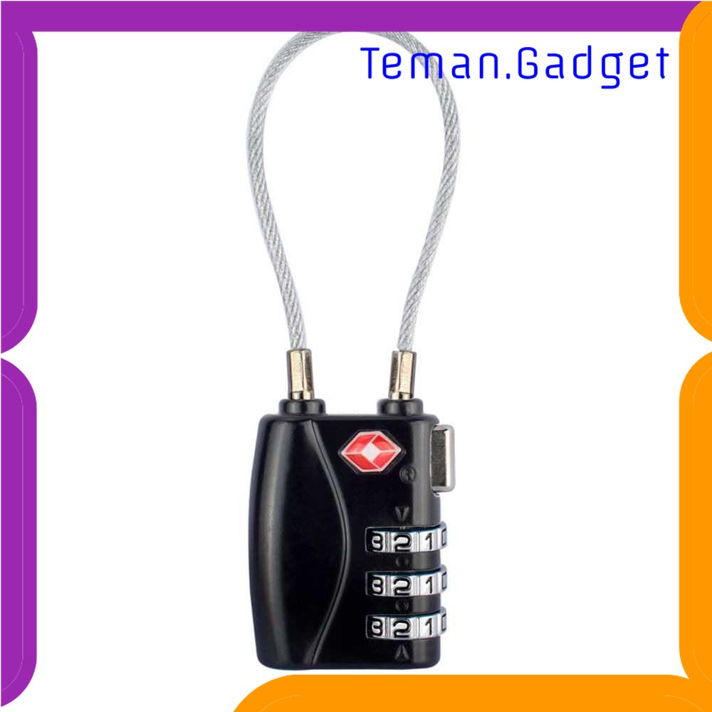 TG-TRV CoolCell Gembok Koper Angka 3 Digit Suitcase Password TSA Lock - TSA-719