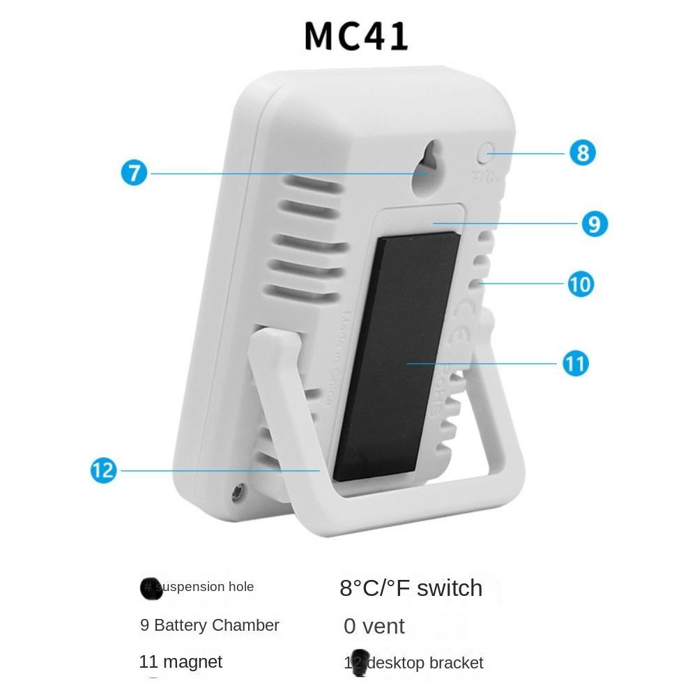 Solighter Termometer Ruangan Tester Suhu Rumah Tangga Dengan Elektronik Backlight