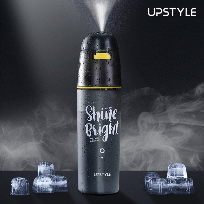 Botol Air Minum 600 Ml Spray Upstyle Sport Water Bottle Frosted