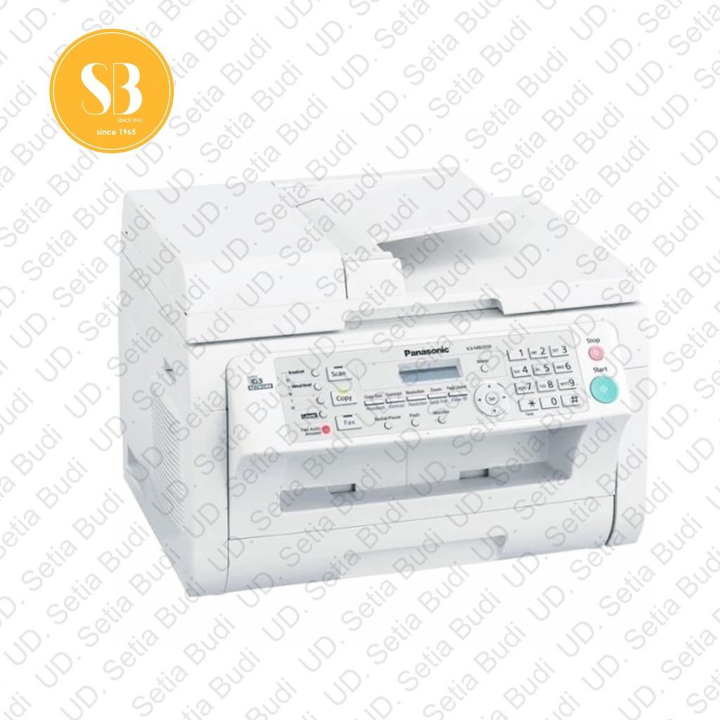 Mesin Facsimile Multi Fungsi Printer Fax Warna Panasonic KX-MB2025 Baru Gres