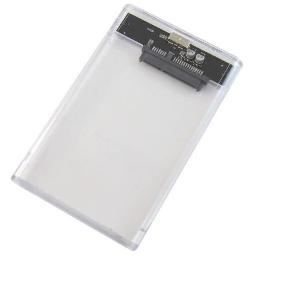 (SERUNI) ENCLOSURE HARDISK 2.5INCH R-ONE S2520 USB3.0 TRANSPARANT