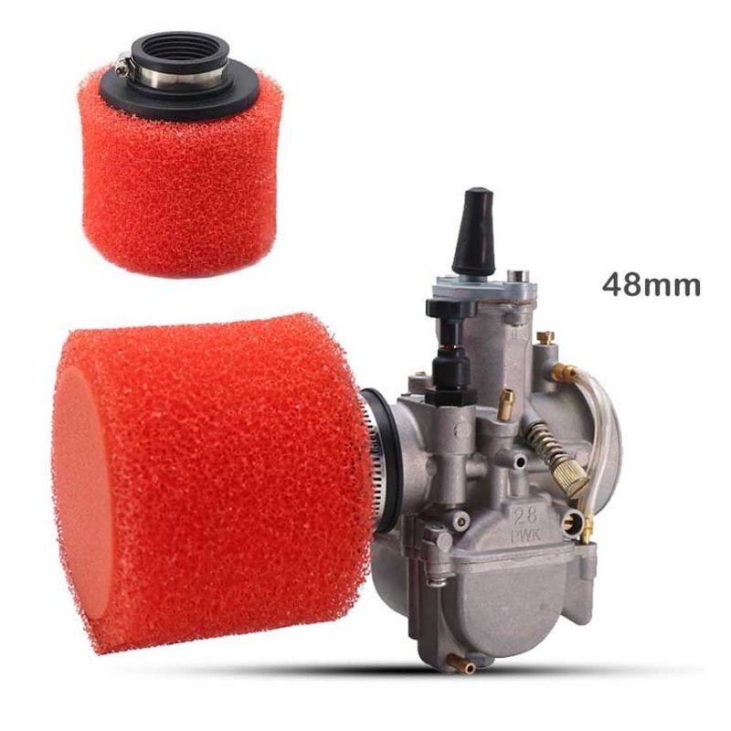 Filter Karbu Spon Model Uni Racing Vespa Largeframe px super Excel