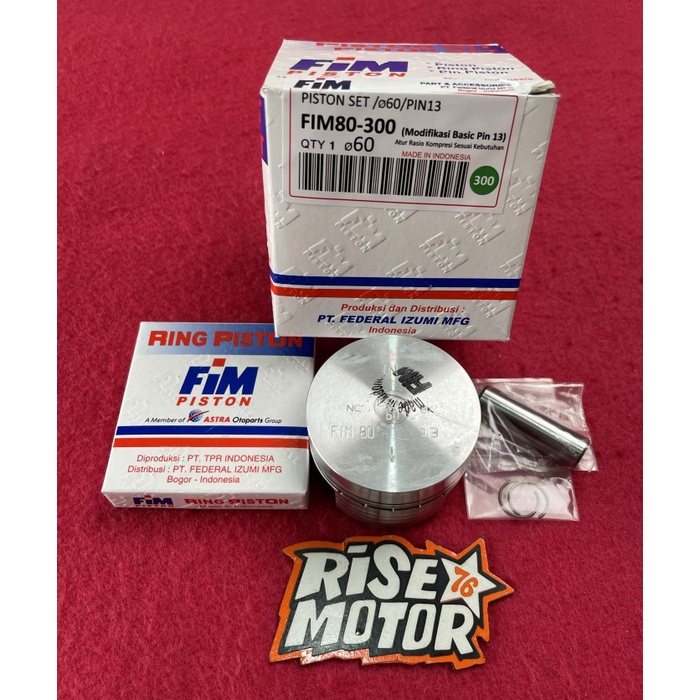 Piston Mobil Piston Fim 60 Pen 13 Mentah