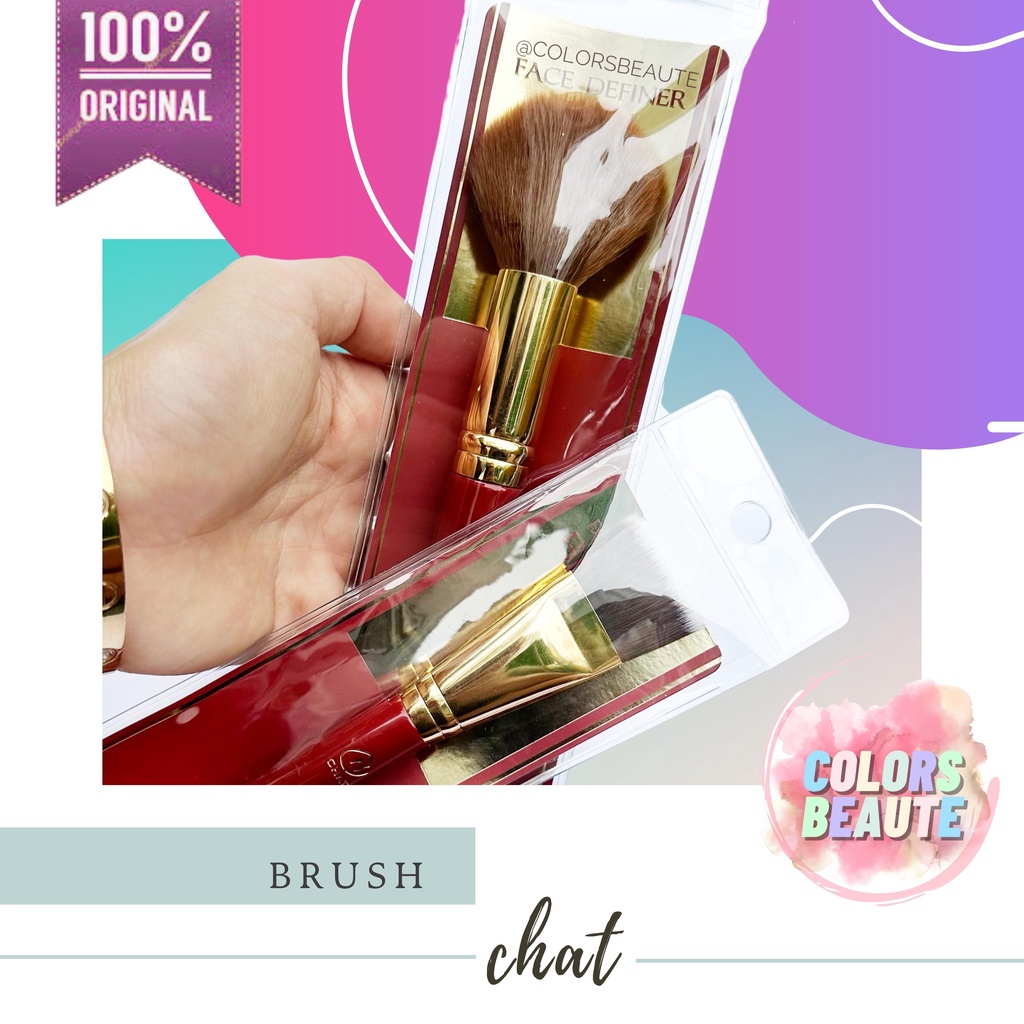 Chat Cosmetic brush / kuas