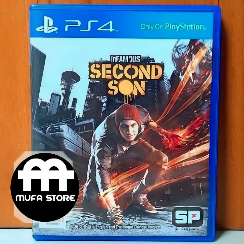 Kaset Game PS 4 - Second Son