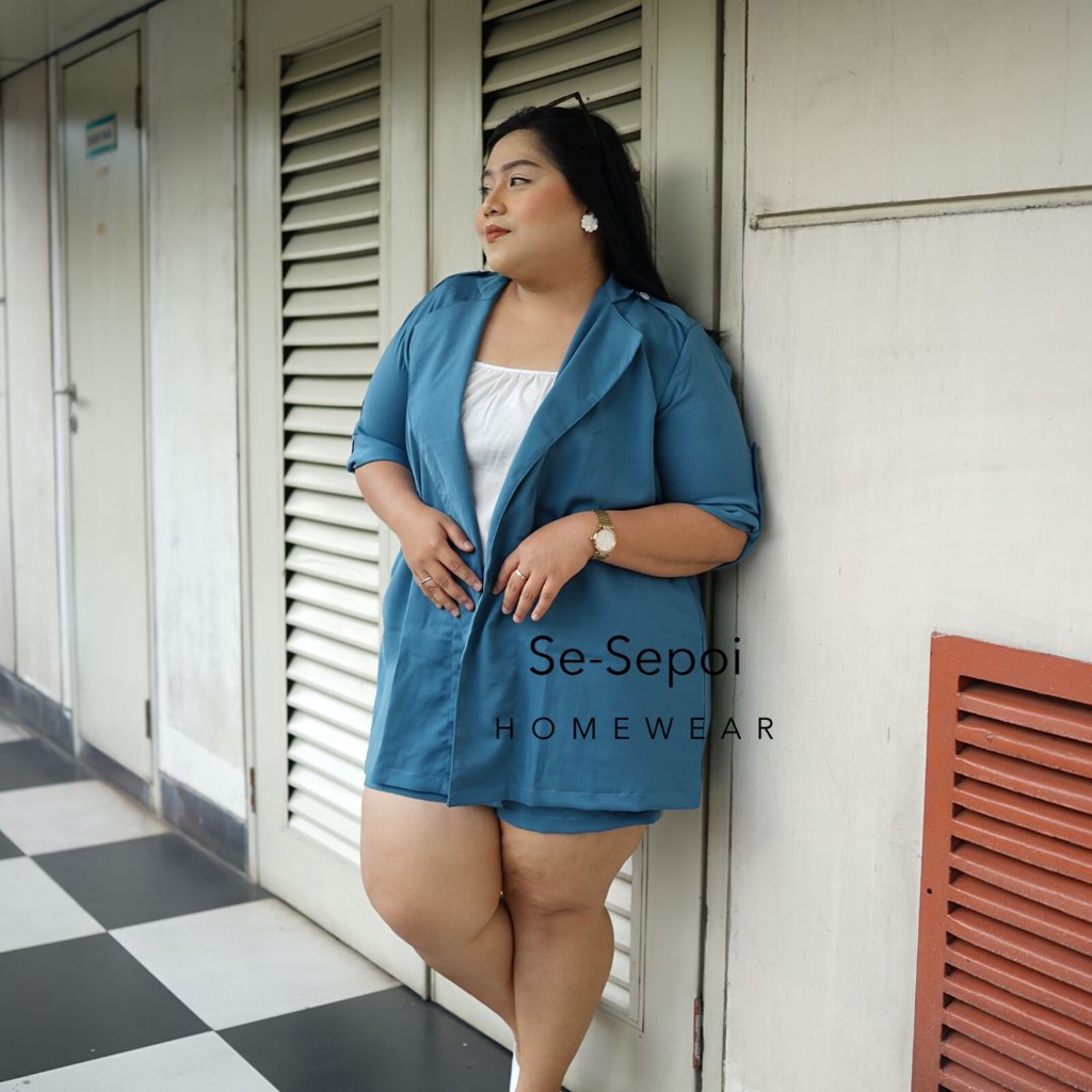 Eve Set Sesepoi / Set Blazer / Plus size / Blazer Plus Size