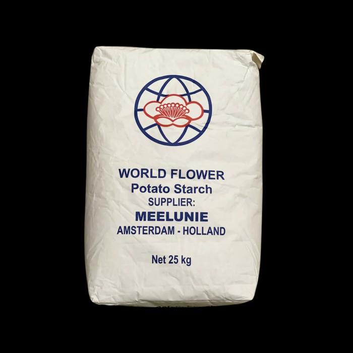 

Potato Starch World Flower (Meelunie) - Tepung Kentang 093