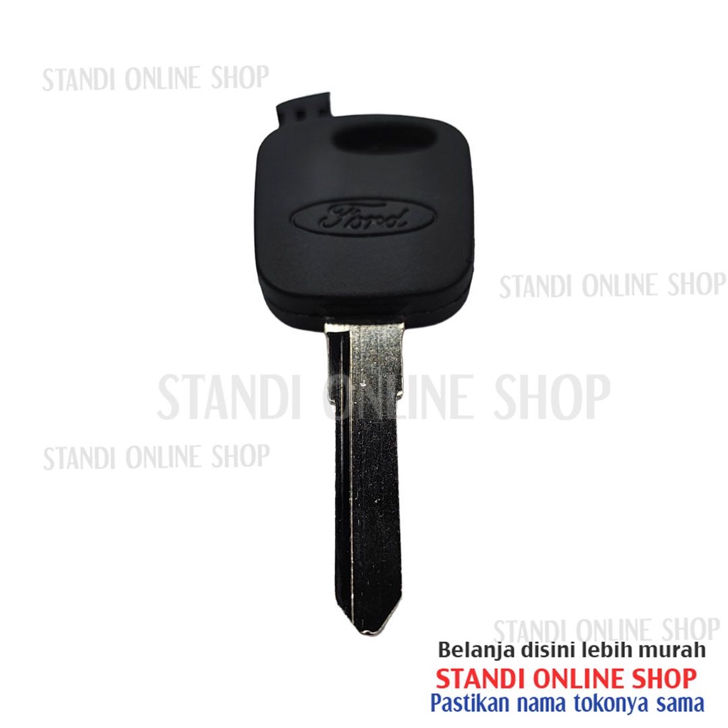 Casing Kunci Cadangan Key Shell Ford Escape Everest Logo Tanpa Chip