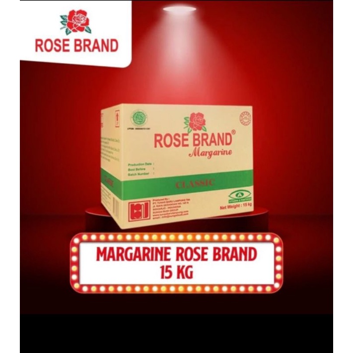 

ROSE BRAND MARGARINE CLASSIC ( 15 KG )