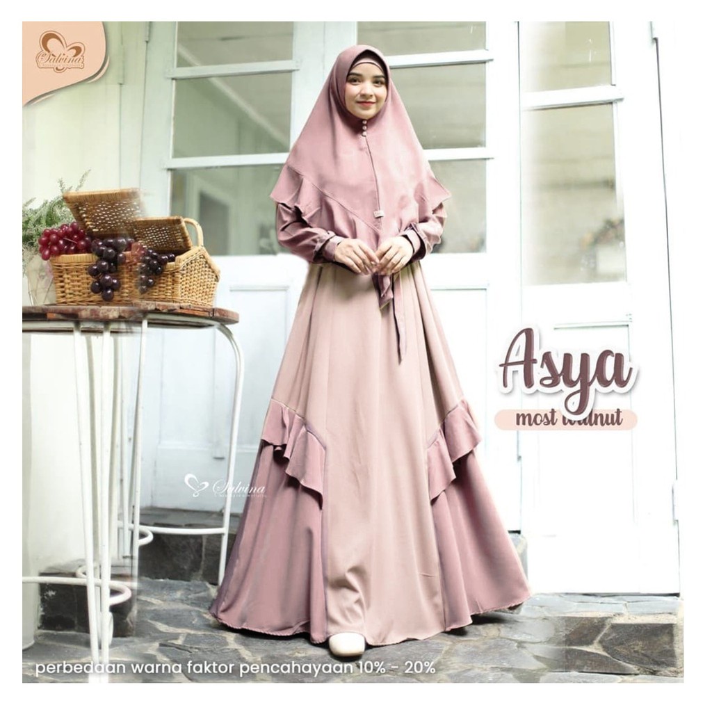 Gamis Asya Quality Premium Syari'i Dress Gamis Saja