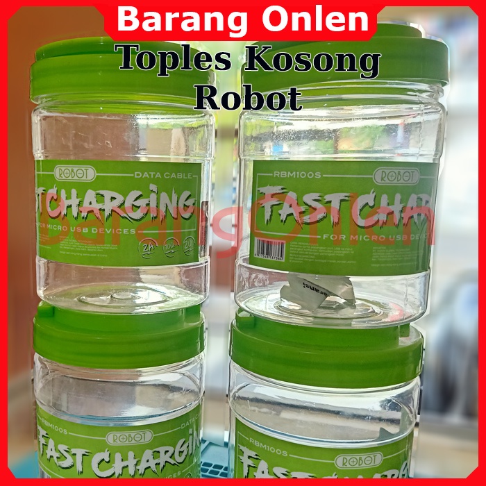 Toples kosong kabel cas robot