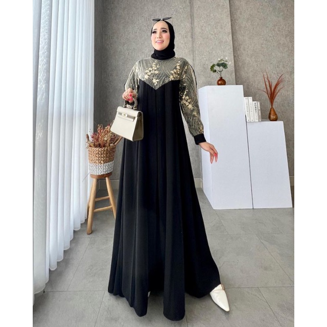 DAYANA DRESS KONDANGAN FASHION MUSLIM WANITA MIX BRUKAT/GAMIS HELLEN CANTIK PREMIUM/GAMIS KONDANGAN/SILA DRESS/BELLE MAXY/TIARA DRESS/LILY DRESS BROKAT/FAR MOSLEMSTORE