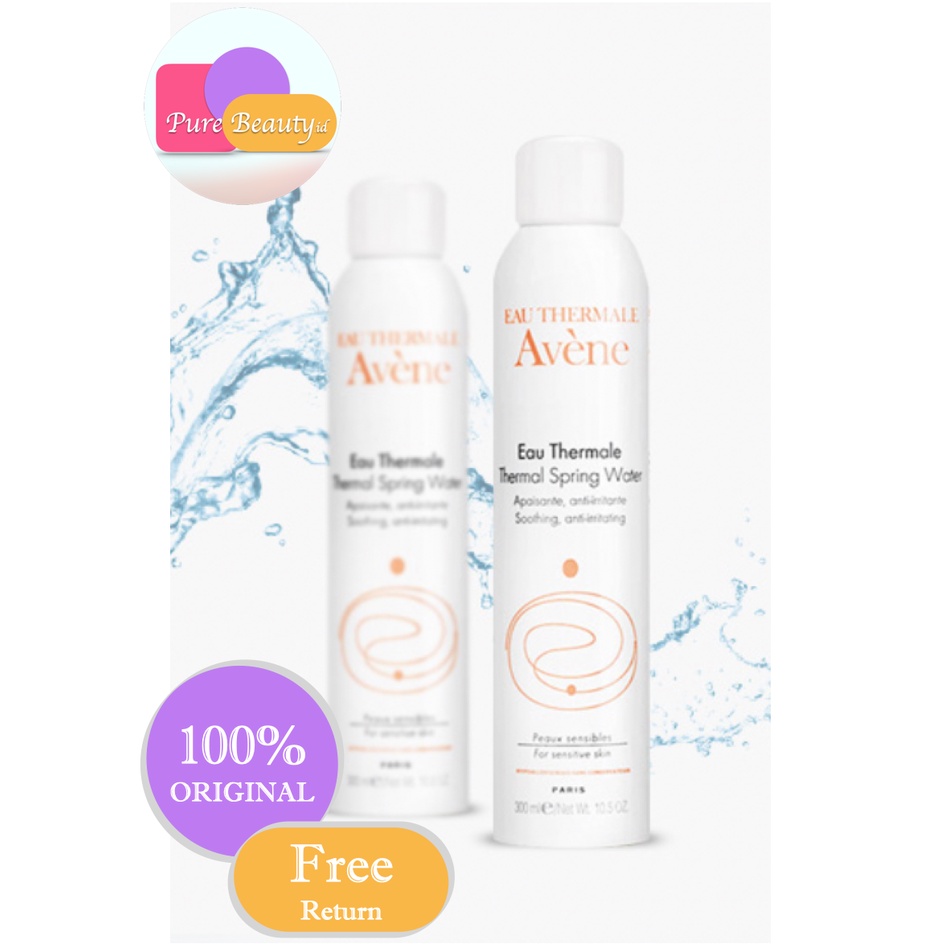 Avene Thermal Spring Water 300 ml Face Mist Semua Jenis Kulit Kulit terbakar sinar matahari ❤ 100% Original ❤