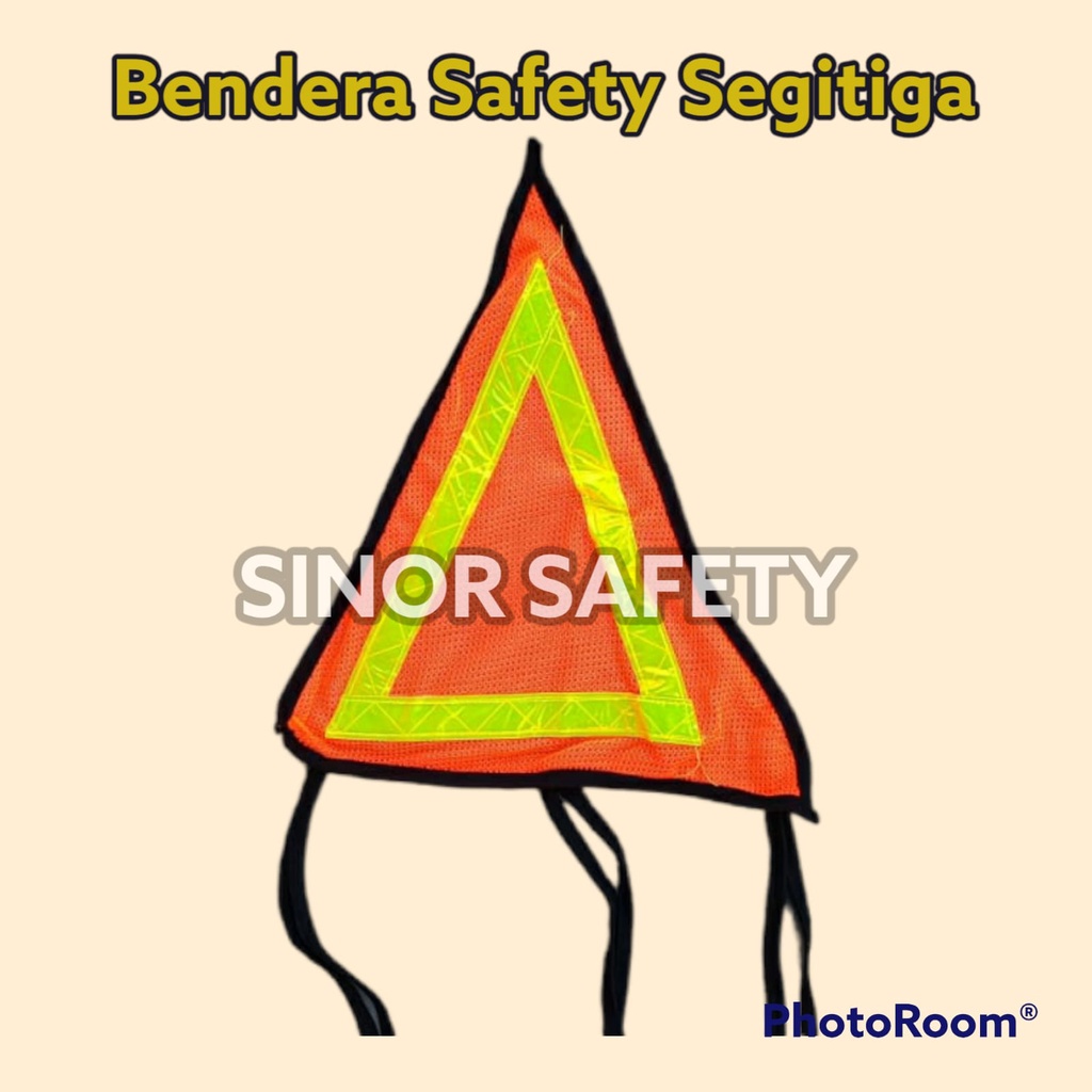 Bendera Jaring Segitiga Safety