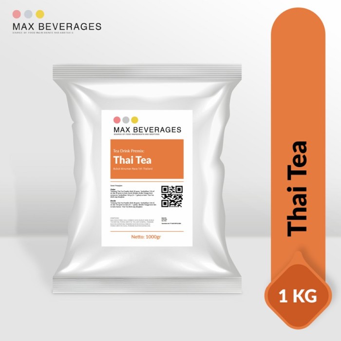 

1 KG BUBUK THAI TEA POWDER PREMIUM / BUBUK MINUMAN THAI TEA