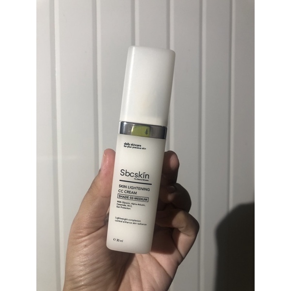 sbcskin skin lightening cc cream preloved