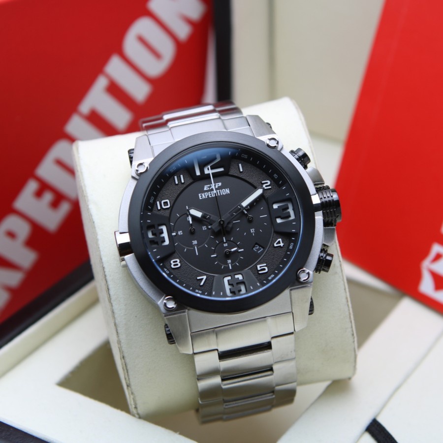 JAM TANGAN PRIA EXPEDITION E 6605 / E6605 RANTAI ORIGINAL GARANSI RESMI 1 TAHUN