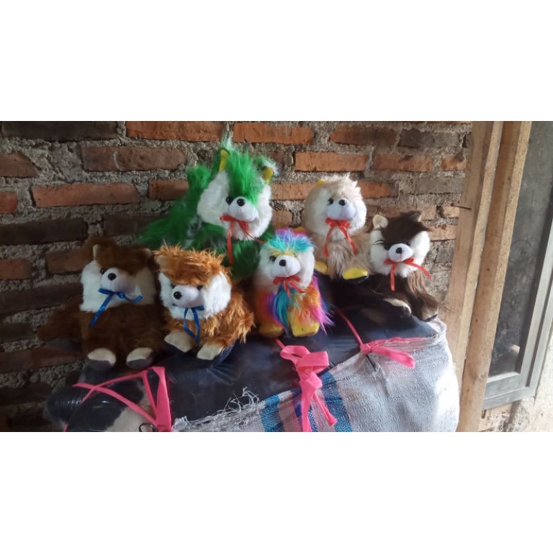 boneka kucing lucu bulu berkualitas ukuran m