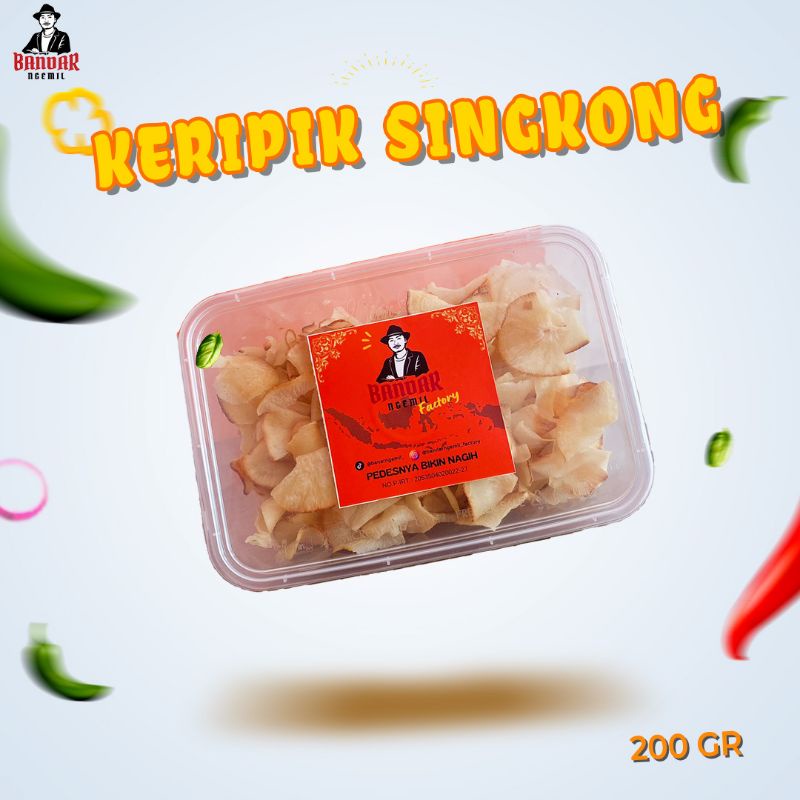 

keripik singkong bandar favorit