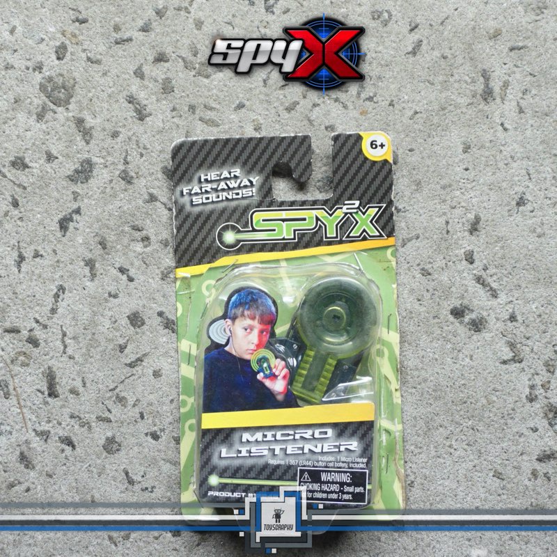 Spy X Micro Listener Spyx Mainan Sadap Suara