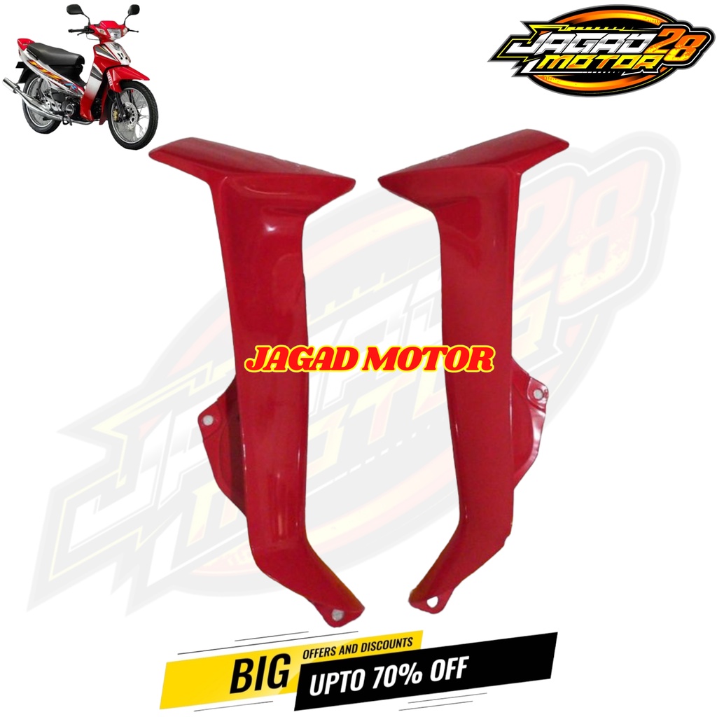 Sayap Luar Yamaha Fizr Fiz R Merah / Cover Sayap Luar Yamaha Fizr Fiz R Merah / Legshield Luar Yamaha Fizr Fiz R Merah