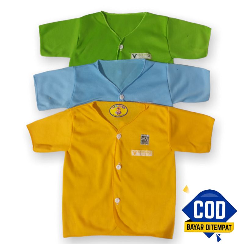 6 pis baju lengan pendek bayi c.c baju bayi