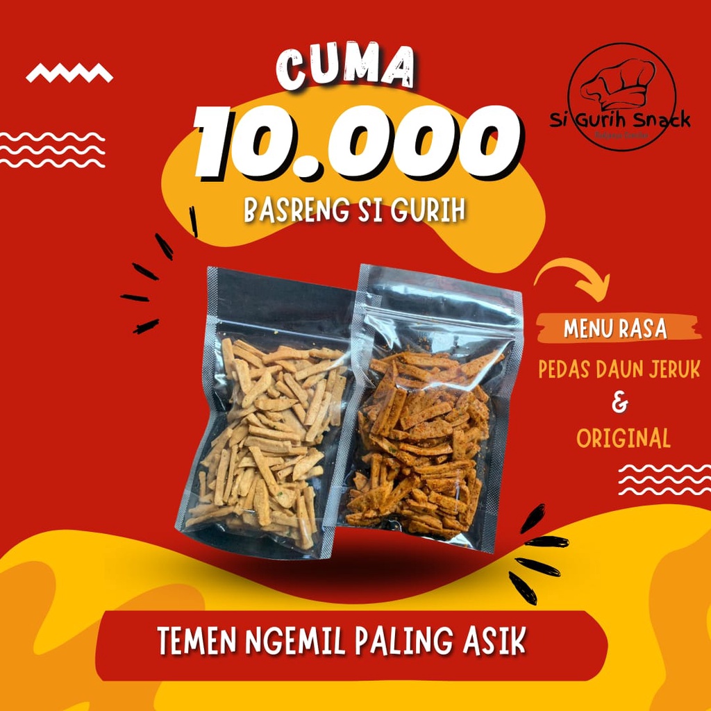 

Basreng (Baso Goreng) isi 40-100 Gram Pedas dan Original