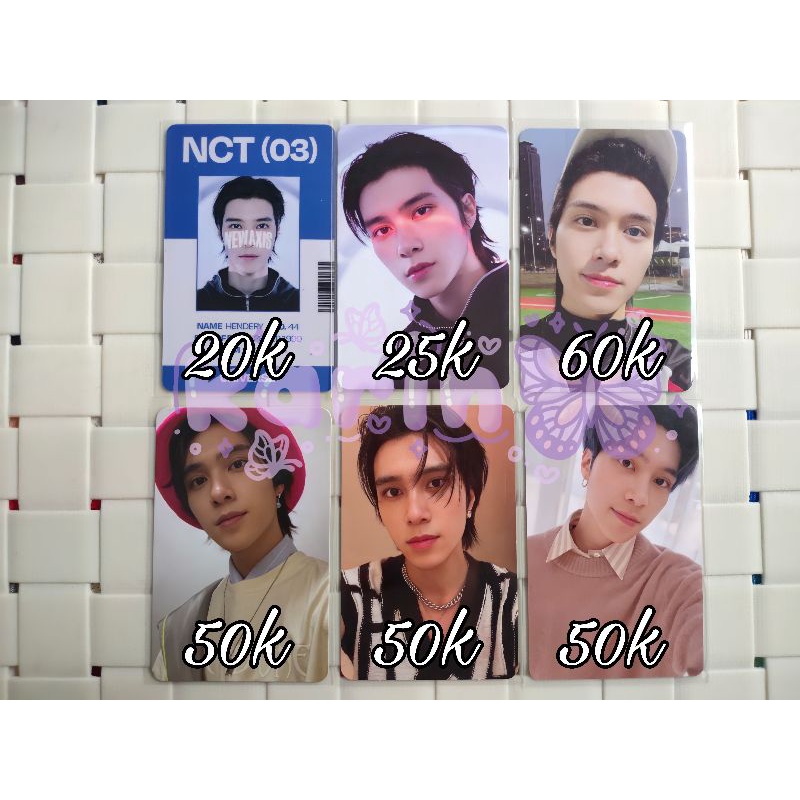 WTS PC HENDERY NCT WAYV