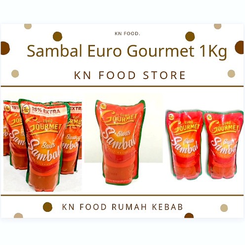 

Saus Sambal Euro Gourment 1kg