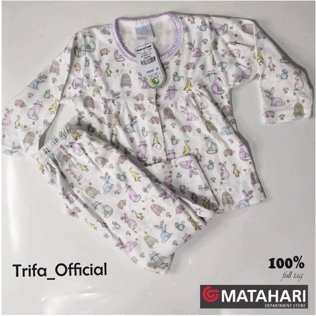 Baju Bayi/Piyama Bayi/Baju Tidur Bayi/Setelan Bayi Pipiniko 0-6 Bulan, 6-12 Bulan