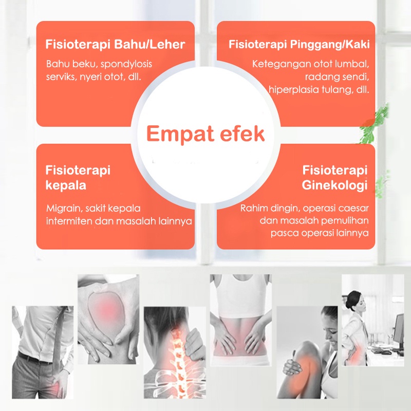 Lampu Terapi Infrared Alat Fisioterapi Stroke Otot Sendi Pegal 150w[BISA COD]