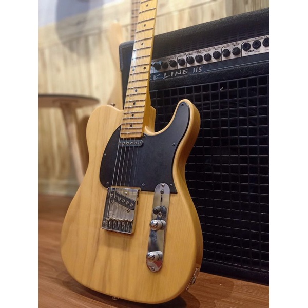 Gitar Gnl Asat Classic Telecaster Natural 2015 Made in Indonesia
