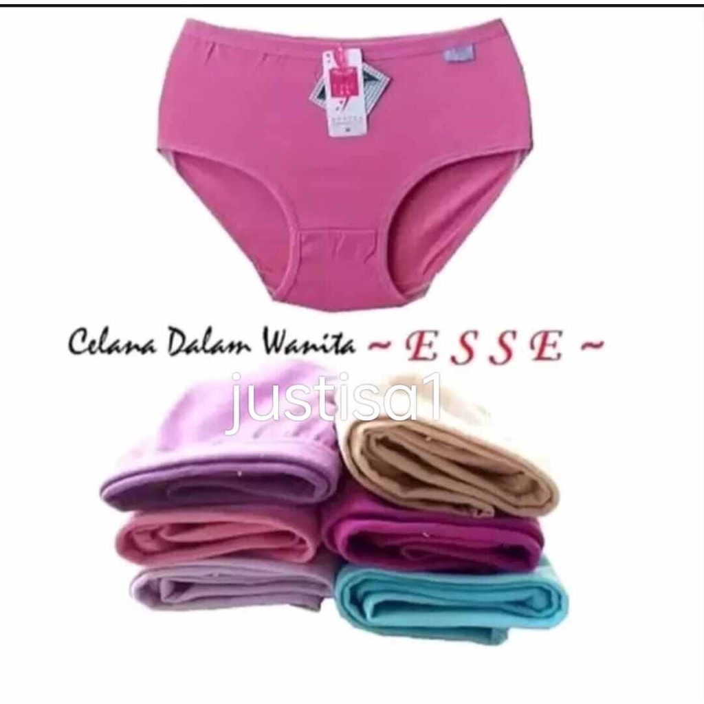 12 PCS CELANA DALAM WANITA ESSE TERMURAH